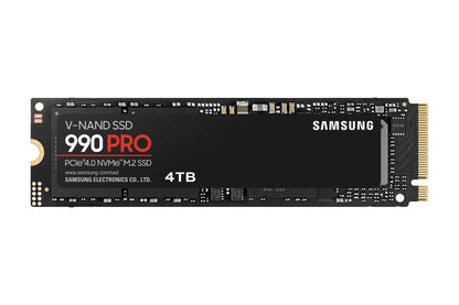Samsung 990 PRO 4TB M.2 PCI Express 4.0 NVMe V-NAND TLC solid state drive