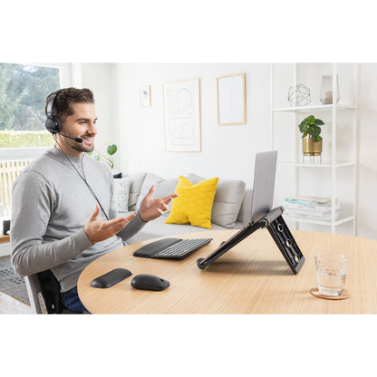 Kensington SmartFit Easy Riser Laptop Cooling Stand - Black
