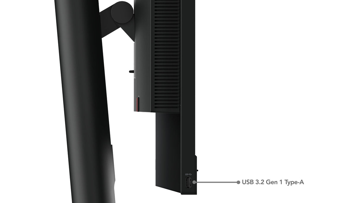 Lenovo ThinkCentre Tiny-In-One 24 Gen 5 computer monitor 60.5 cm (23.8") 1920 x 1080 pixels Full HD LED Touchscreen Black