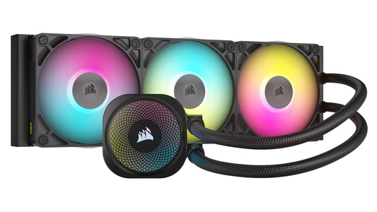 Corsair iCUE LINK TITAN RX RGB Processor All-in-one liquid cooler 12 cm Black 1 pc(s)