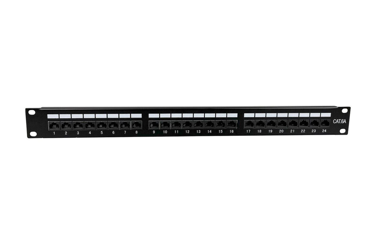 Lanview LVR-CAT6A-UTP-LSA computer case Black