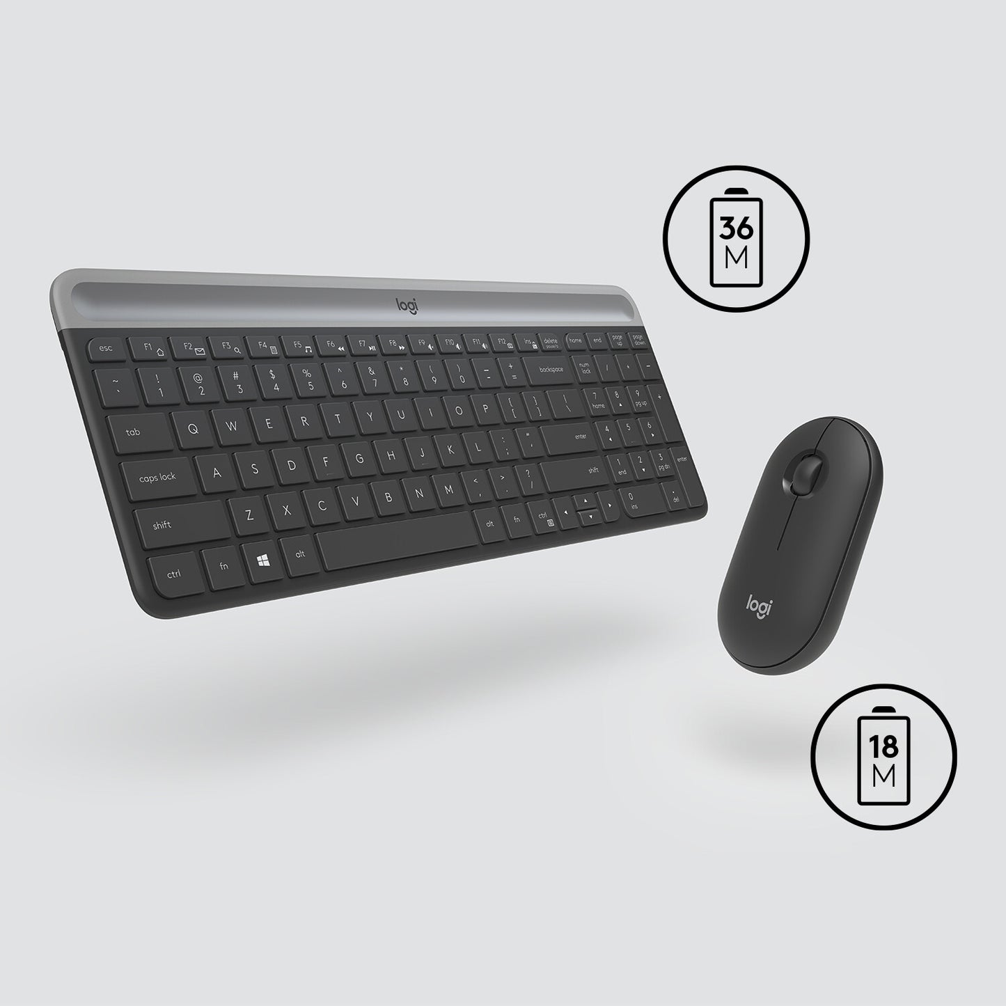 Logitech Slim Wireless Combo MK470