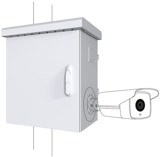 Lanview RCCTV004 rack cabinet 0U White