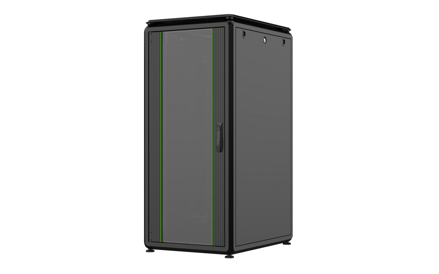 Lanview RDL26U68BL rack cabinet 26U Freestanding rack Black