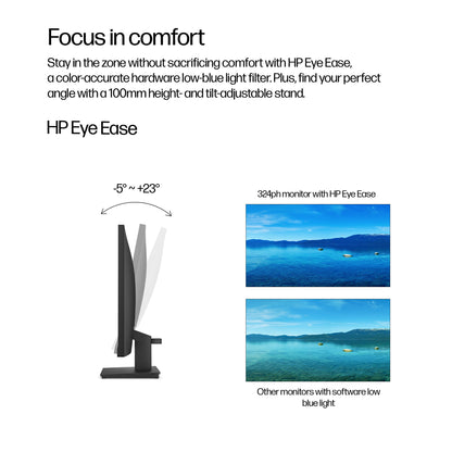 HP Series 3 Pro 23.8 inch FHD Monitor - 324ph