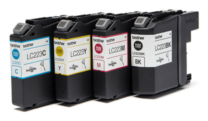 Brother LC223VALBPDR ink cartridge 4 pc(s) Original Black, Cyan, Magenta, Yellow
