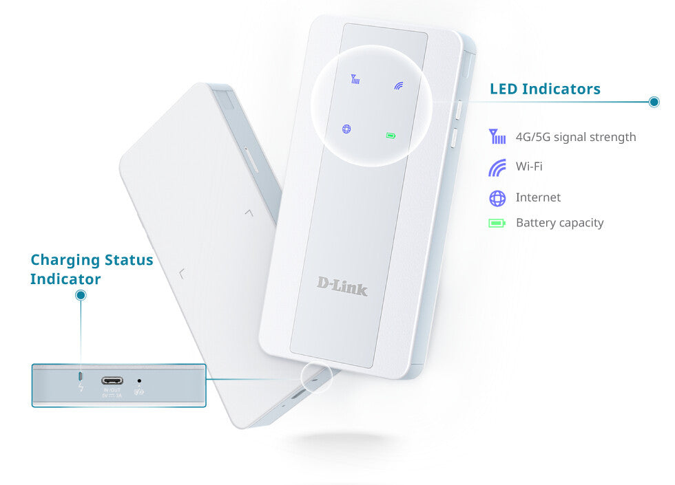 D-Link 5G NR AX1800 Wi-Fi 6 Mobile Hotspot