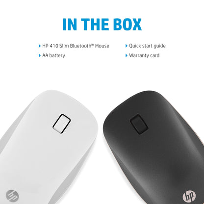 HP 410 Slim Silver Bluetooth Mouse