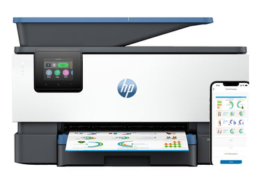 HP OfficeJet Pro 9125e Wireless All-in-One Color Printer, Instant Ink; Two-sided printing