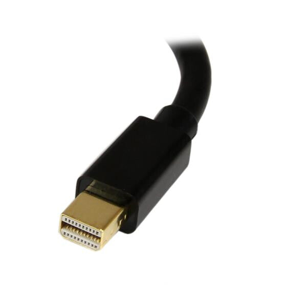 StarTech.com Mini DisplayPort to DisplayPort Adapter - 4K x 2K UHD Video - Mini DP to DP Converter - Mini DisplayPort to DisplayPort 1.2 Adapter - mDP PC/Computer to DP Monitor/Display