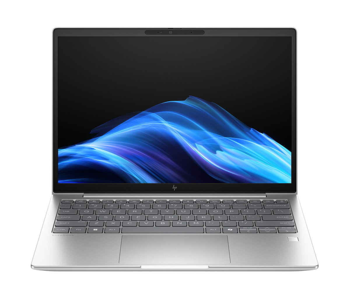 HP EliteBook 6 G1i laptop, Intel Core Ultra 5 225U, 24 GB RAM, 512 GB storage, 13.3-inch, Windows 11 Pro, silver