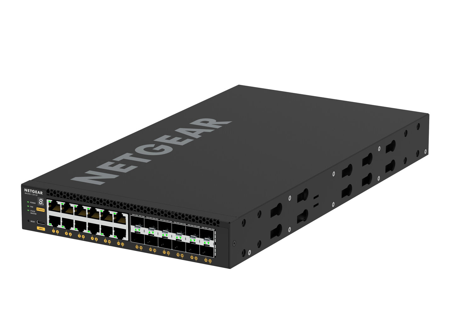 NETGEAR XSM4324 Managed L3 10G Ethernet (100/1000/10000) 1U Black