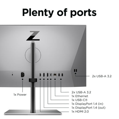 HP Z24m G3 QHD Conferencing Display