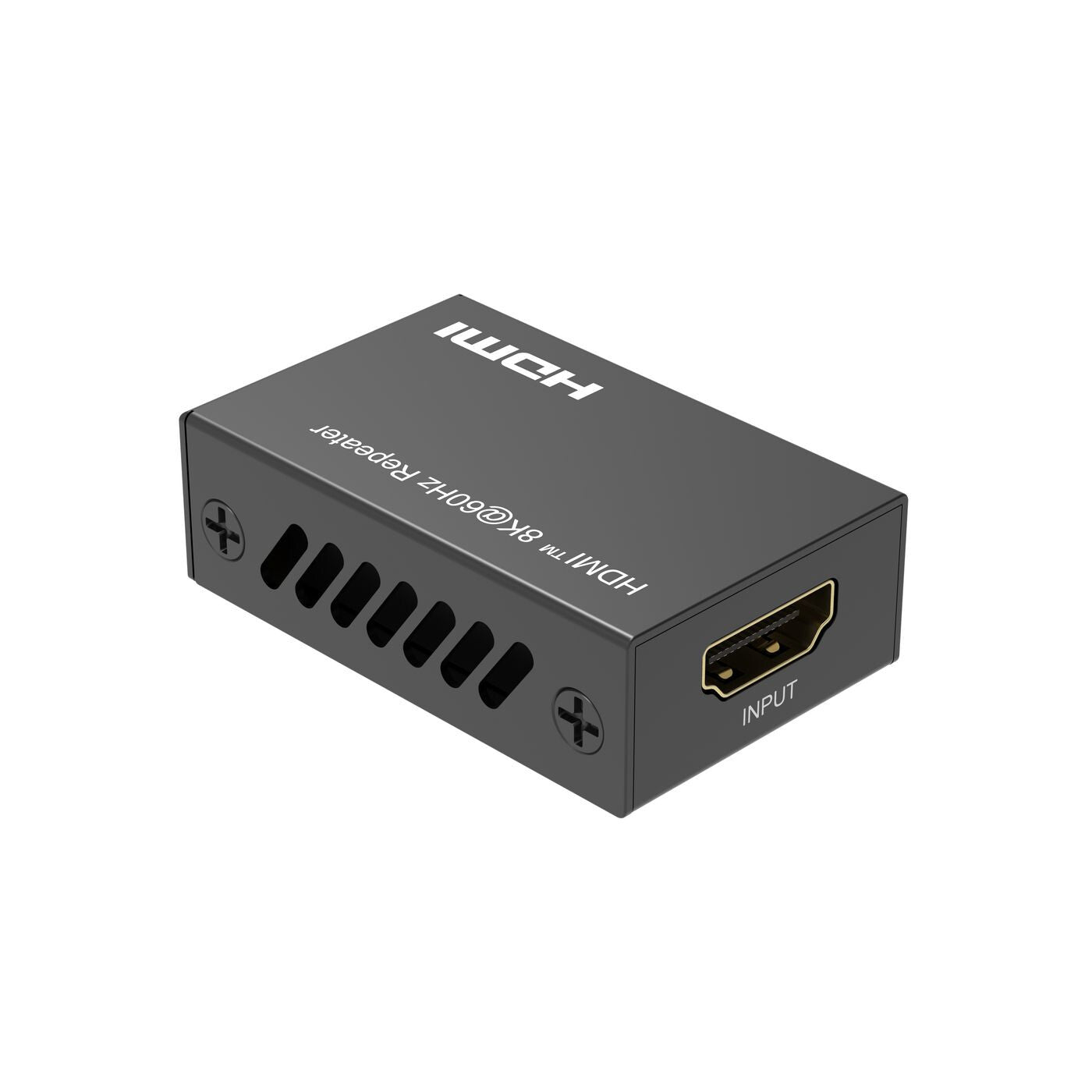 Microconnect MC-HDMIREPEATER-8K AV extender Black