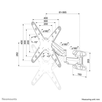 Neomounts tv wall mount