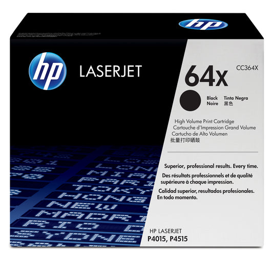 HP 64X High Yield Black Original LaserJet toner cartridge 1 pc(s)