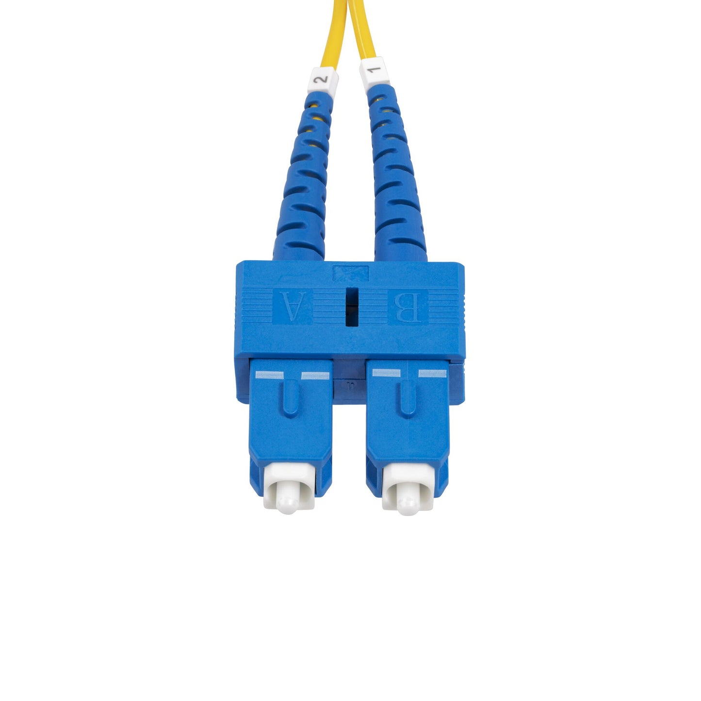StarTech.com 30m (98.4ft) SC to SC (UPC) OS2 Single Mode Duplex Fiber Optic Cable, 9/125µm, 40G/100G Zipcord, Bend Insensitive, Low Insertion Loss - LSZH Fiber Jumper Cord