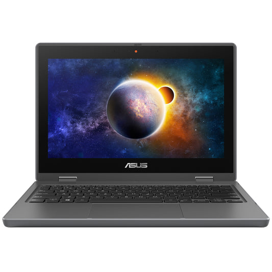 ASUS BR1100F-C41DXAS Intel® Celeron® N N4500 Hybrid (2-in-1) 29.5 cm (11.6") Touchscreen HD 4 GB DDR4-SDRAM 128 GB SSD Wi-Fi 6 (802.11ax) Windows 11 Pro Education Grey