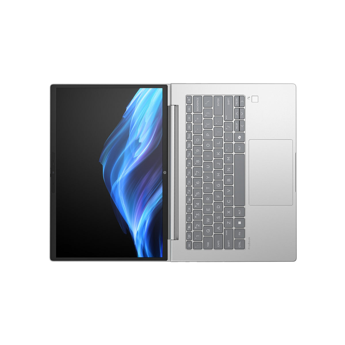 HP ProBook 4 G1q Next Gen AI PC Copilot+ PC Snapdragon X1-26-100 Laptop 35.6 cm (14") WUXGA 16 GB LPDDR5x-SDRAM 512 GB SSD Wi-Fi 6E (802.11ax) Windows 11 Pro Silver