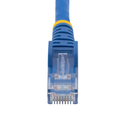StarTech.com 5m CAT6 Ethernet Cable - LSZH (Low Smoke Zero Halogen) - 10 Gigabit 250Mhz 100W PoE RJ45 10GbE UTP Network Patch Cord Snagless with Strain Relief - Blue, CAT 6, ETL Verified, 24AWG