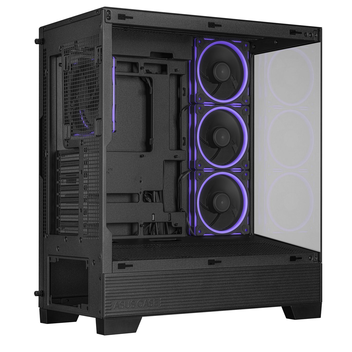 ASUS A31 Plus TG ARGB BLACK Midi Tower