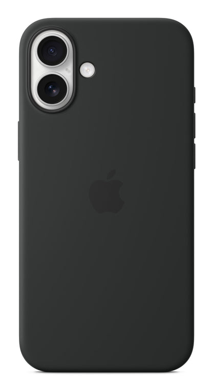 Apple iPhone 16 Plus Silicone Case with MagSafe - Black