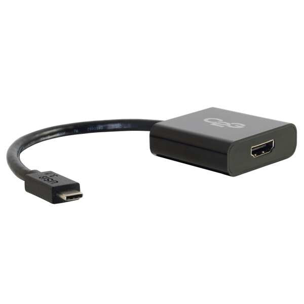 C2G USB 3.2 USB-C To HDMI Audio/Video Adapter - Black
