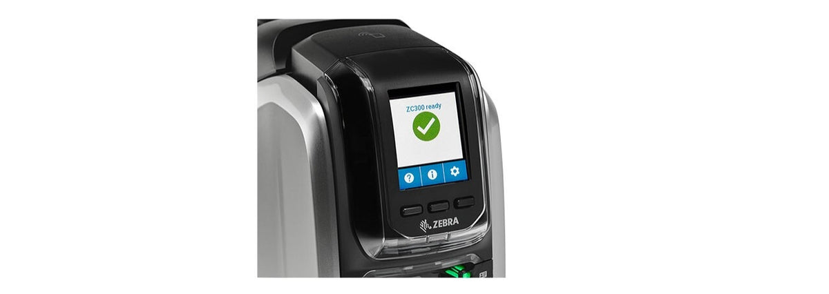Zebra ZC300 plastic card printer Dye-sublimation/Thermal transfer Colour 300 x 300 DPI Wi-Fi