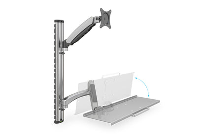 Digitus Workstation (monitor, keyboard, mouse) Wall Mount