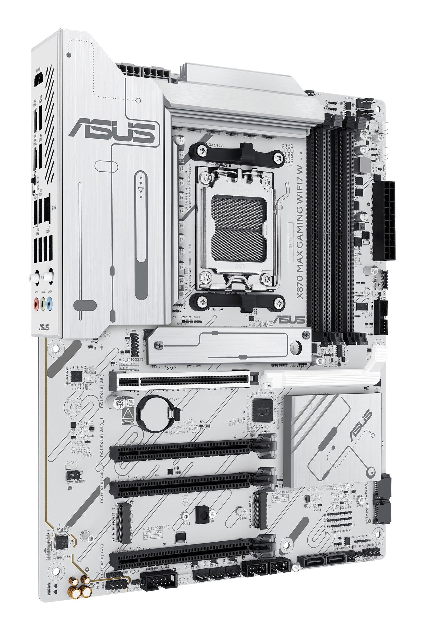 ASUS X870 MAX GAMING WIFI7 W AMD X870 Socket AM5 ATX