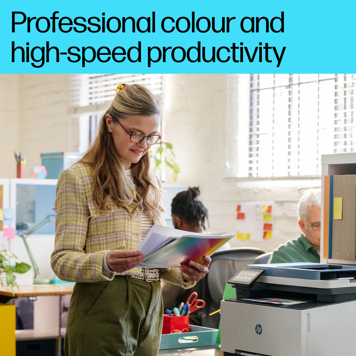 HP LaserJet Pro 3302sdw Wireless Multifunction Color Printer, Copier, Scanner; Duplex