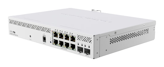 Mikrotik CSS610-8P-2S+IN network switch, Managed, 8-port, Power over Ethernet (PoE), white