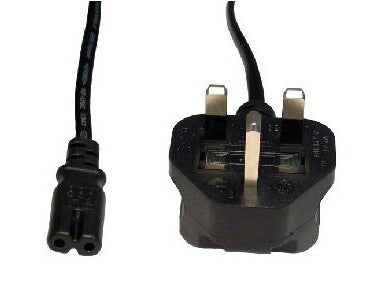 Cables Direct RB-298HANKED power cable Black 2 m