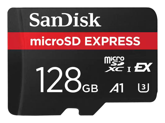 SanDisk Express 128GB MicroSDXC UHS-I memory card