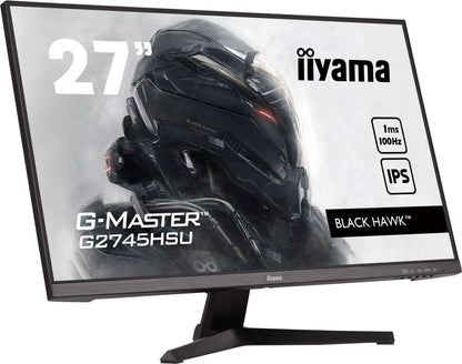 iiyama G-MASTER G2745HSU-B2 computer monitor 68.6 cm (27") 1920 x 1080 pixels Full HD LED Black