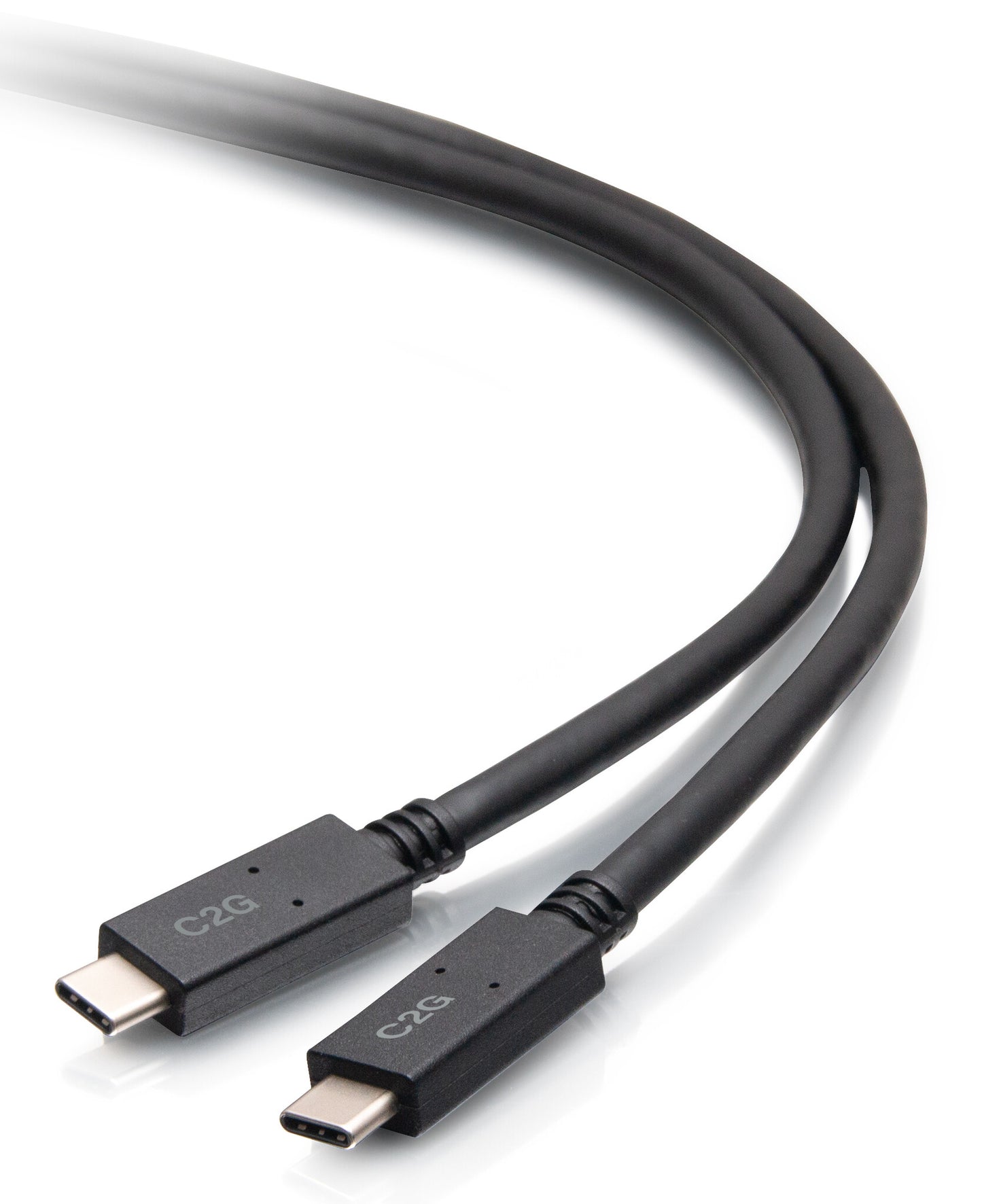 C2G 6ft (1.8m) USB-C® Male to USB-C Male Cable (20V 5A) - USB 3.2 Gen 1 (5Gbps)