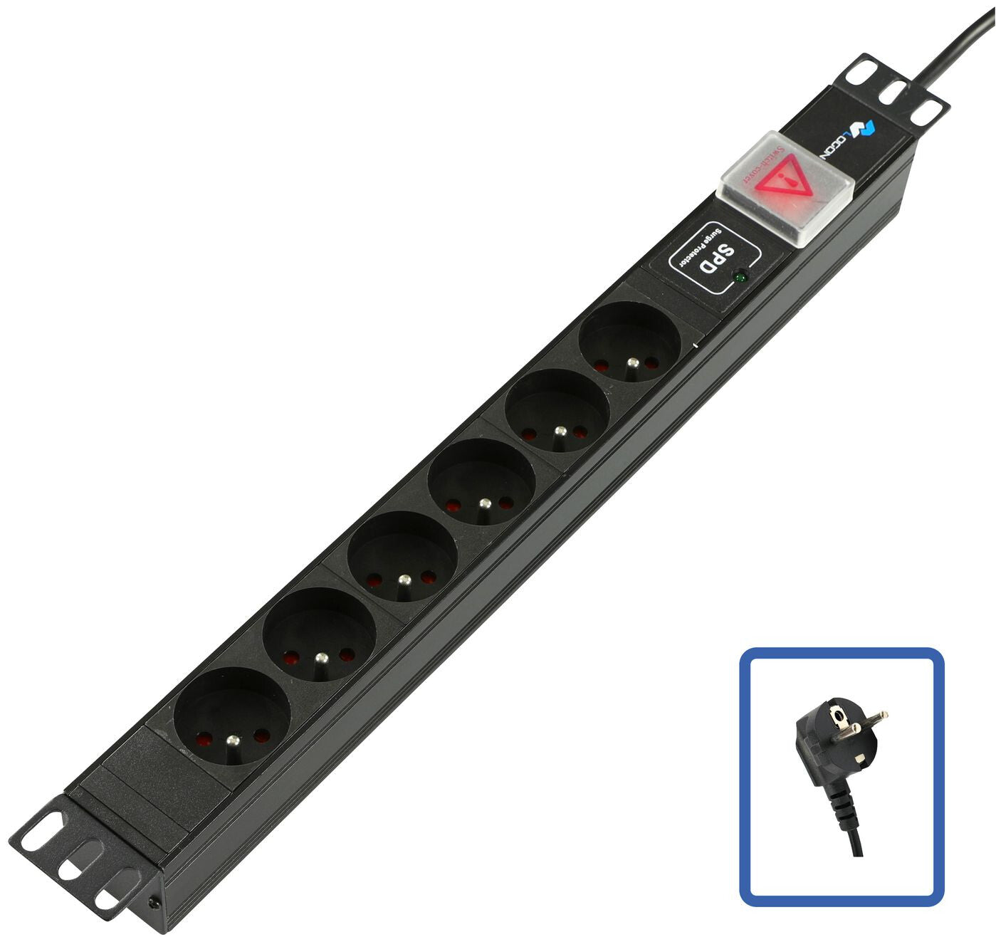 Lanview TUPS047 power distribution unit (PDU) Black