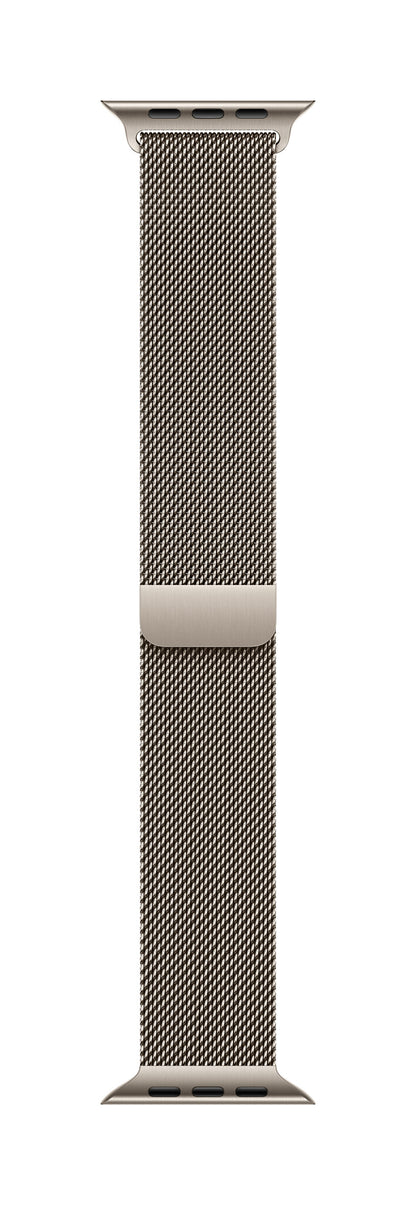 Apple 46mm Natural Milanese Loop - M/L
