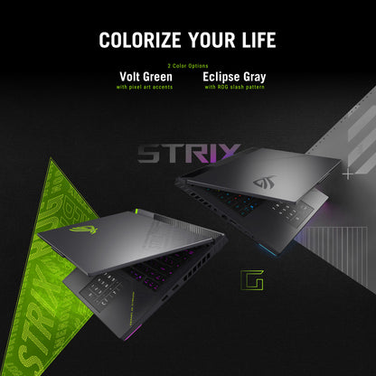 ASUS ROG Strix G16 G614PM-RV007W AMD Ryzen™ 9 8940HX Laptop 40.6 cm (16") WUXGA 16 GB DDR5-SDRAM 1 TB SSD NVIDIA GeForce RTX 5060 Wi-Fi 6E (802.11ax) Windows 11 Home Black, Grey