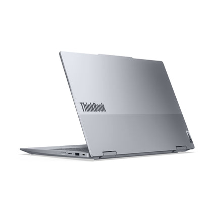 Lenovo ThinkBook 14 2-in-1 G5 IAU Intel Core Ultra 7 255U Hybrid (2-in-1) 35.6 cm (14") Touchscreen WUXGA 16 GB DDR5-SDRAM 512 GB SSD Wi-Fi 6E (802.11ax) Windows 11 Pro UK English Grey