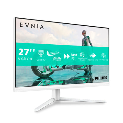 Philips Evnia 27M2N3501PA/00 computer monitor 68.6 cm (27") 2560 x 1440 pixels Quad HD LCD White
