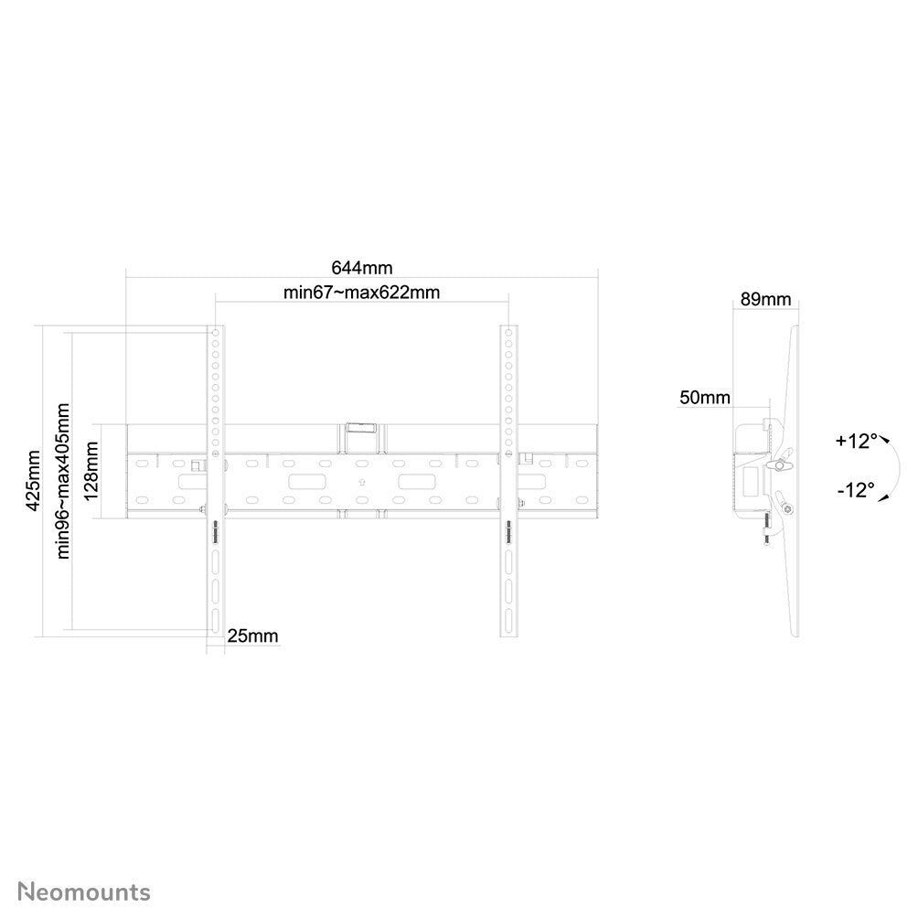 Neomounts tv wall mount