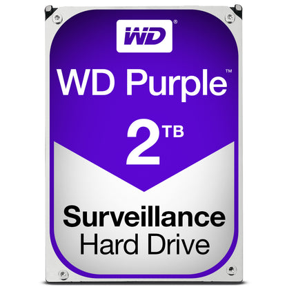 Western Digital Purple internal hard drive 2 TB 5400 RPM 64 MB 3.5" Serial ATA III