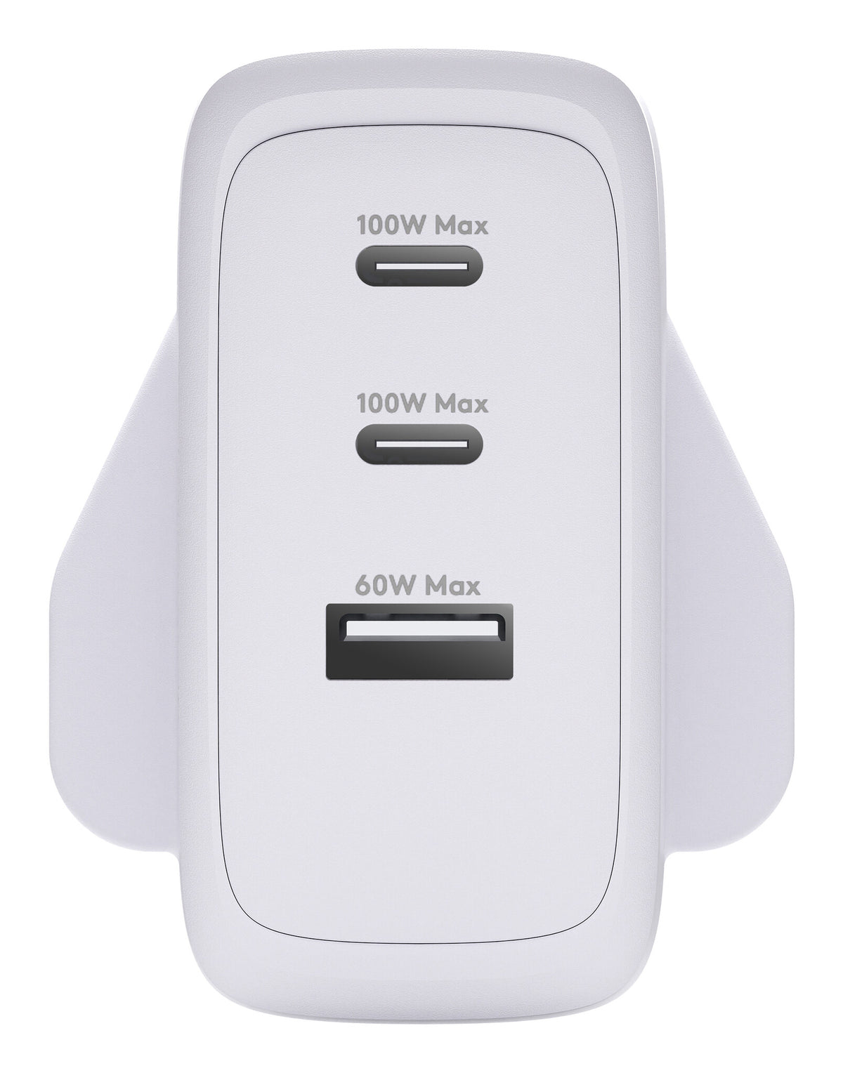 dbramante1928 IT - UK W. Charger - 2xUSB-C 100W + 1xUSB-A - WHT