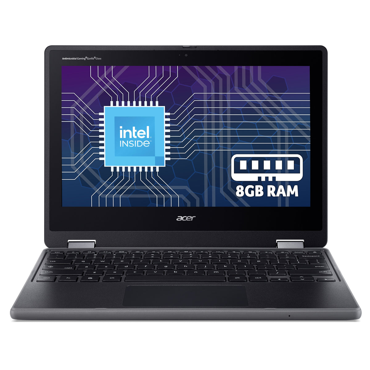 Acer Chromebook Spin 511 convertible (R757TN) - Intel N150, 8GB RAM, 128GB, 11.6" HD touchscreen, Chrome OS