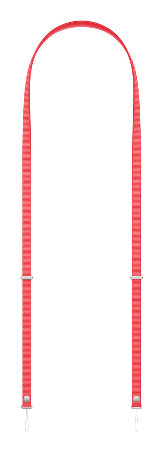 Apple Crossbody Strap - Bright Guava