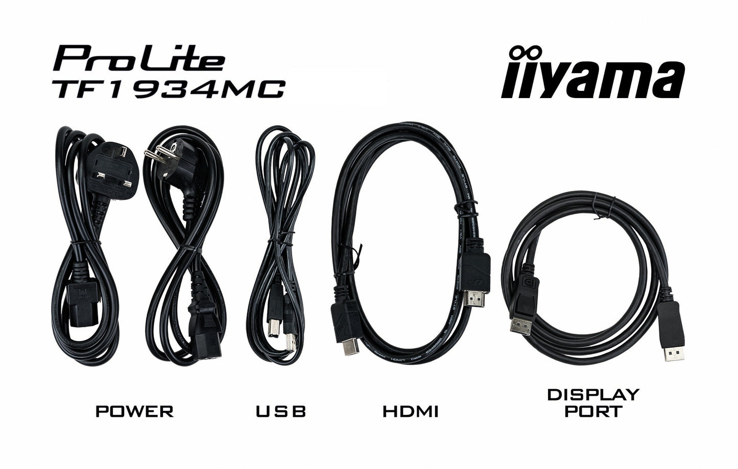 iiyama ProLite TF1934MC-B7X computer monitor 48.3 cm (19") 1280 x 1024 pixels SXGA LED Touchscreen Black