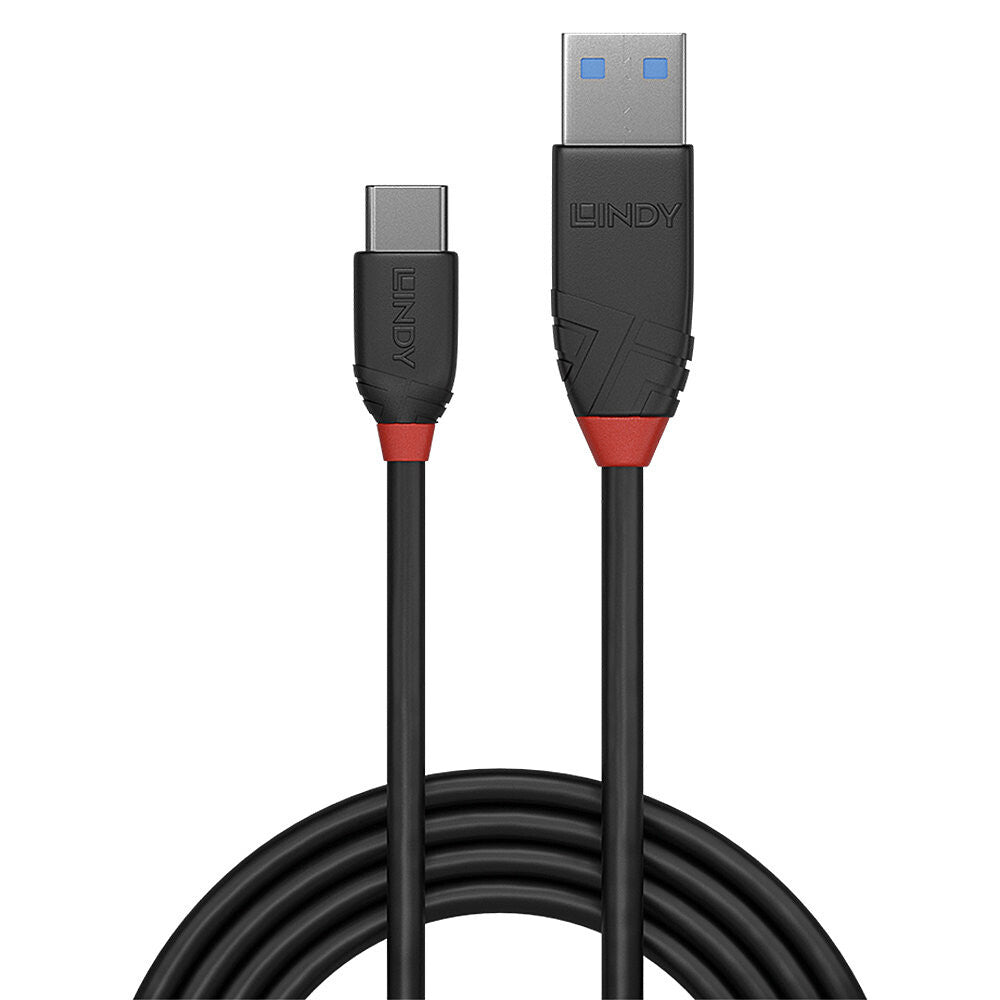 Lindy 36914 USB cable USB 3.2 Gen 1 (3.1 Gen 1) 0.15 m USB C USB A Black