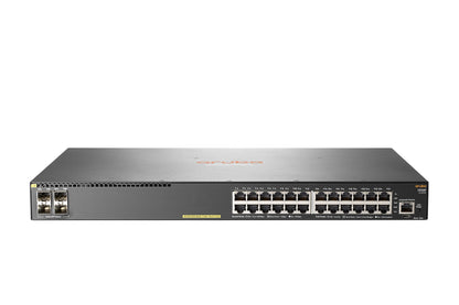 HPE Aruba Networking Aruba 2930F 24G PoE+ 4SFP Managed L3 Gigabit Ethernet (10/100/1000) Power over Ethernet (PoE) 1U Grey