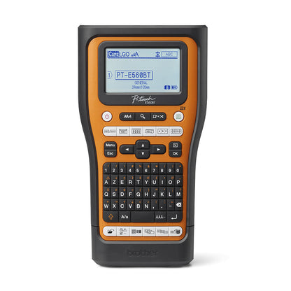 Brother PT-E560BTSP label printer Thermal transfer 180 x 180 DPI 30 mm/sec Wired & Wireless HSE/TZe Bluetooth QWERTY